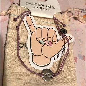 Pura Vida Pave Wave Coin Bracelet!